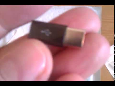 Type-C To Micro USB Data Charging Sync Adapter 4pcs - JET გადამყვანი ტეიპ სი (მამალი) - მიკრო USB
